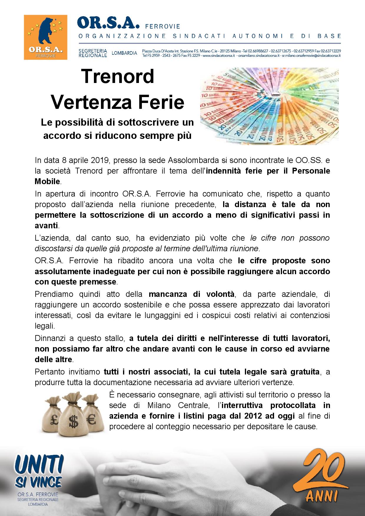Informativa Vertenza Ferie page 001