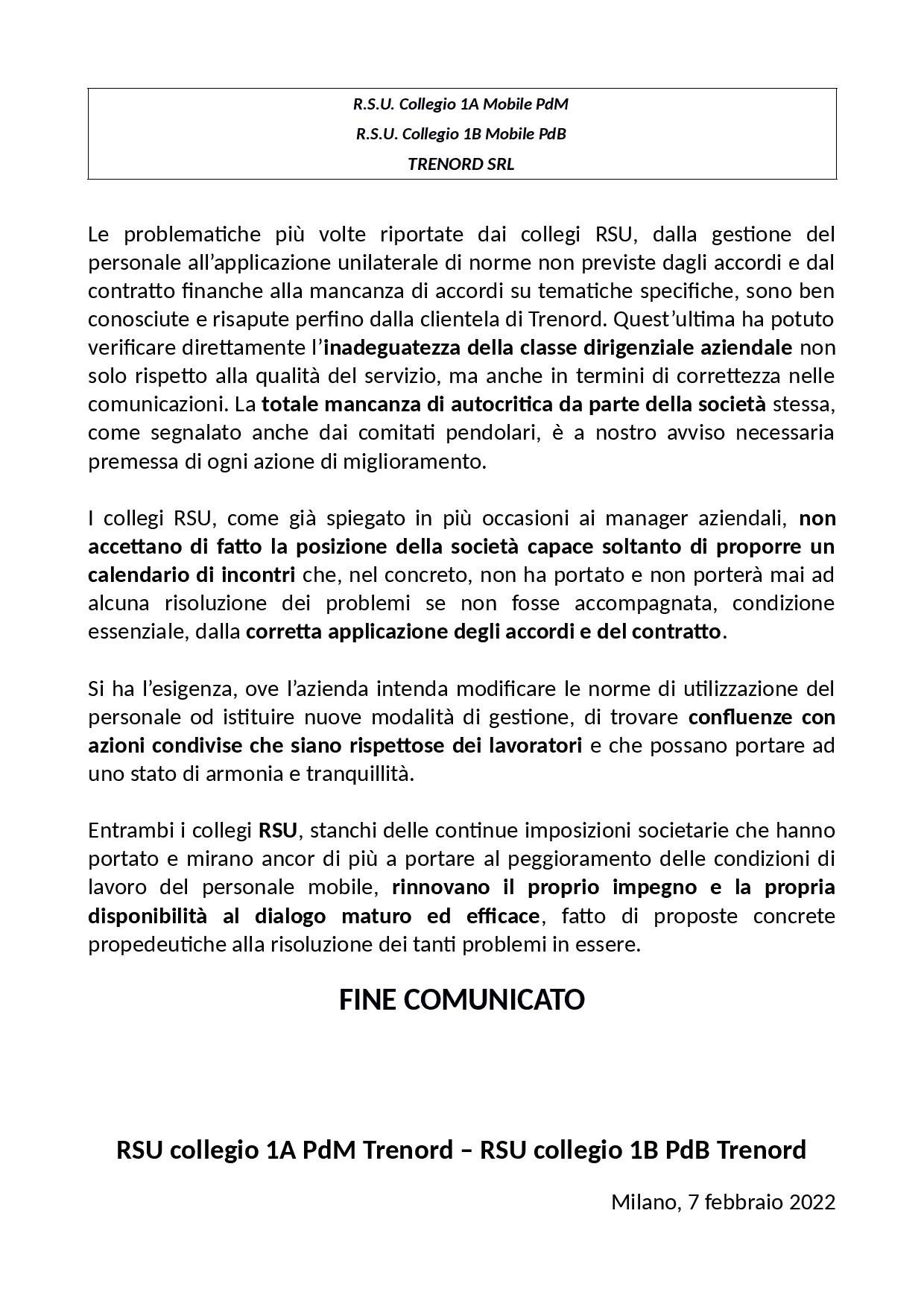 Trenord Comunicato RSU Mobile Sciopero 8 marzo 2022 page 002